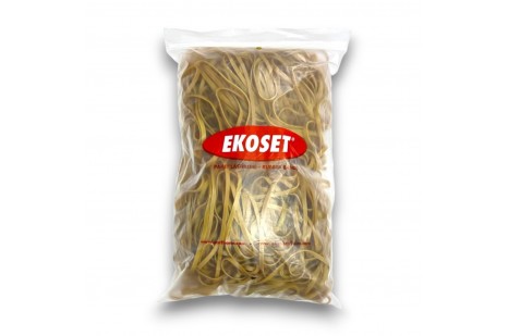 Ekoset Geniş Kauçuk Paket Ambalaj Kasa Lastiği 180x5mm 1Kg