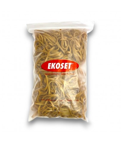 Ekoset Geniş Kauçuk Paket Ambalaj Kasa Lastiği 220x5mm 1Kg
