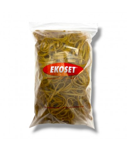 Ekoset Geniş Kauçuk Paket Ambalaj Kasa Lastiği 70x5mm 1Kg
