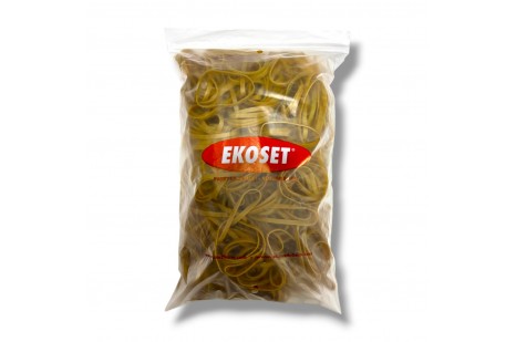 Ekoset Geniş Kauçuk Paket Ambalaj Kasa Lastiği 70x5mm 1Kg
