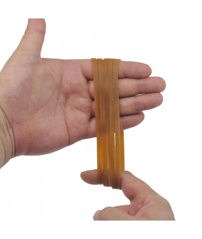 150mmx5mm Geniş Kauçuk Paket Ambalaj Kasa Lastiği 1.000 Adet (150x5)