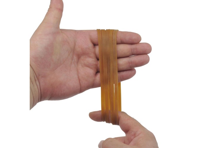 150mmx5mm Geniş Kauçuk Paket Ambalaj Kasa Lastiği 1.000 Adet (150x5)
