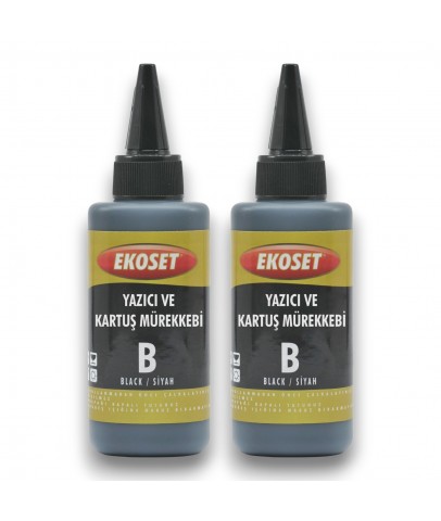 Ekoset hp 45 uyumlu Mürekkep 200 ml Plotter Mürekkebi