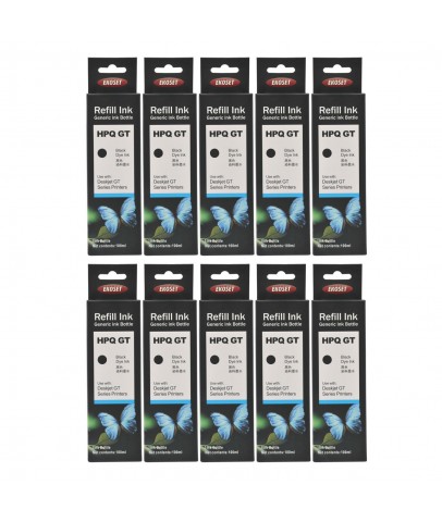 Ekoset hp ink Tank 115 315 415 Uyumlu Siyah Mürekkep 10 adet