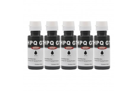 Ekoset hp ink Tank 115 315 415 Uyumlu Siyah Mürekkep 5'li set