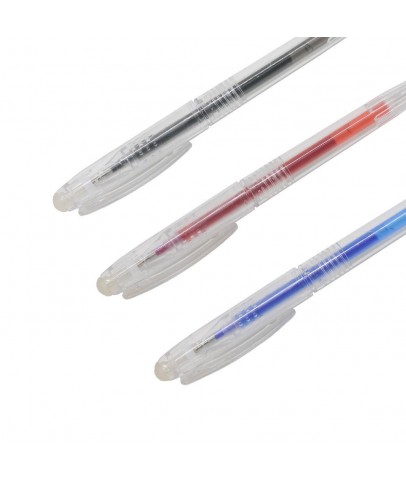 Ekoset Isı ile Uçan Kalem 3 Renk 9lu Set (Mavi-Kırmızı-Siyah)