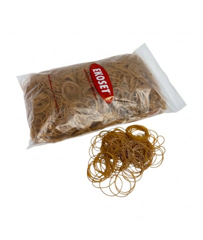Ekoset Kauçuk Paket Ambalaj Para Lastiği 70'lik 1Kg 70mm