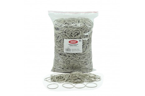 Ekoset Kauçuk Paket Ambalaj Para Lastiği 70mm Beyaz 1Kg
