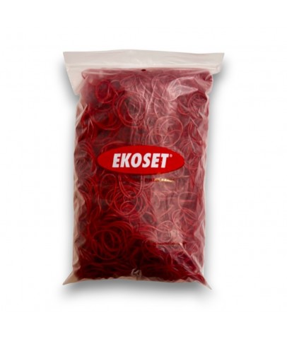 70mm Kırmızı Kauçuk Paket Ambalaj Lastiği 1 Kg