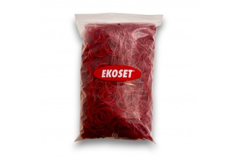 70mm Kırmızı Kauçuk Paket Ambalaj Lastiği 1 Kg