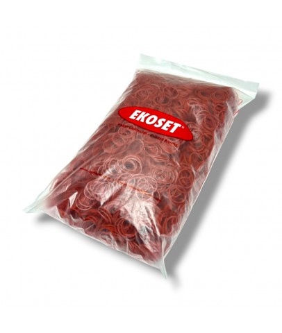 40mm Kırmızı Kauçuk Paket Ambalaj Lastiği 1KG