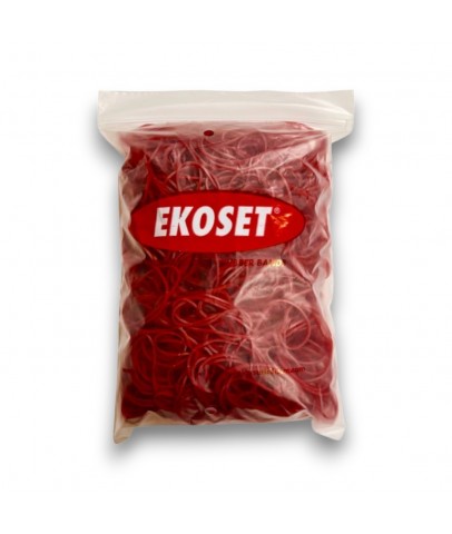 70mm Kırmızı Kauçuk Paket Ambalaj Lastiği 1.000 Adet