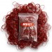 Ekoset Kırmızı Paket Ambalaj Toka Lastiği 40mm 1Kg