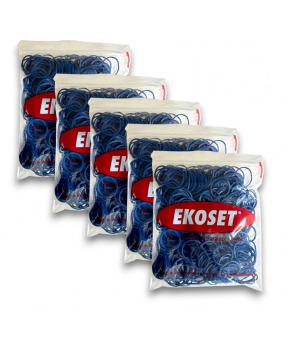 40mm Mavi Kauçuk Paket Ambalaj Lastiği 5.000 Adet