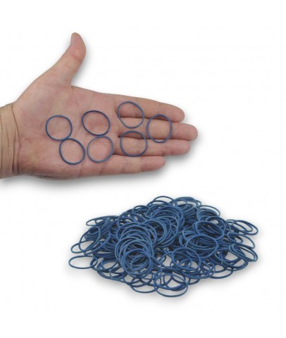 40mm Mavi Kauçuk Paket Ambalaj Lastiği 5.000 Adet