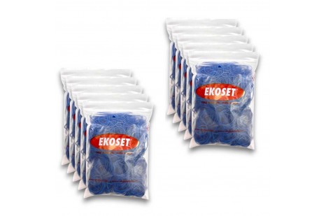 70mm Mavi Kauçuk Paket Ambalaj Lastiği 10.000 Adet