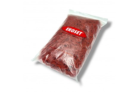 40mm Kırmızı Maydonoz Tere Roka Bağlama Lastiği 1Kg