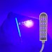 Ekoset Ultraviyole UV Led Lamba Dikiş Makineleri için 30 ledli UV ve Beyaz Işık