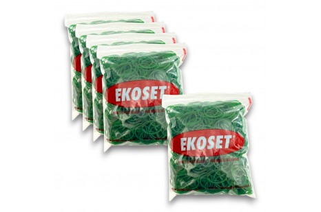 40mm Yeşil Kauçuk Paket Ambalaj Para Lastiği 5.000 Adet