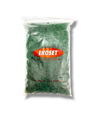 Ekoset Yeşil Paket Ambalaj Toka Lastiği 40mm 1Kg