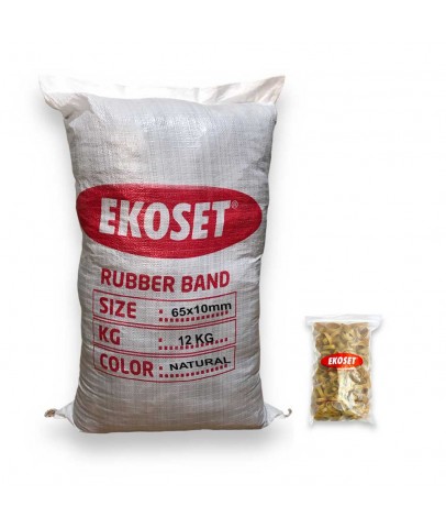 Extra Kalın Paket Lastiği 12 Kg 65x10mm