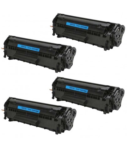 Hp 1010 1018 1020 Q2612A Muadil Toner 4'lü Paket