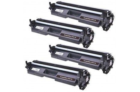 HP 17A M102 M130 Muadil Toner 4'lü Paket