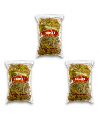 Kauçuk Ekstra Kalın Paket Lastiği 130x10mm 3 Kg