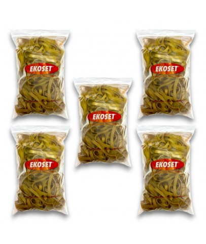 Kauçuk Ekstra Kalın Paket Lastiği 130x10mm 5 Kg