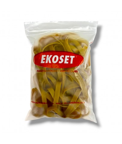 Kauçuk Ekstra Kalın Paket Lastiği 130x10mm 500 Gram