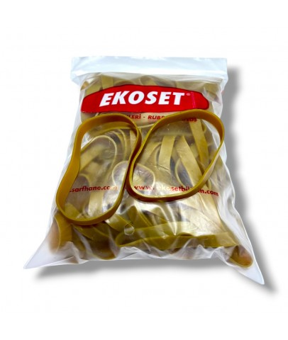 Kauçuk Ekstra Kalın Paket Lastiği 130x10mm 500 Gram