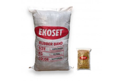Kauçuk İnce Kasa Lastiği 12 Kg 180x3mm