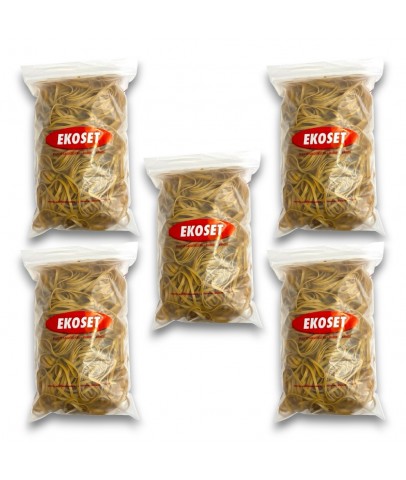 Kauçuk Kalın Paket Lastiği 15cm x 5mm 5 Kg