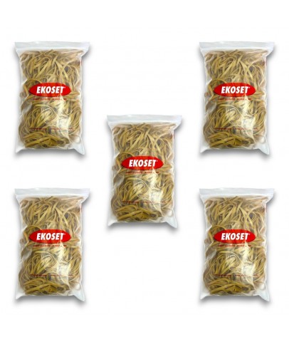 Kauçuk Kalın Paket Lastiği 180x6mm 5 Kg