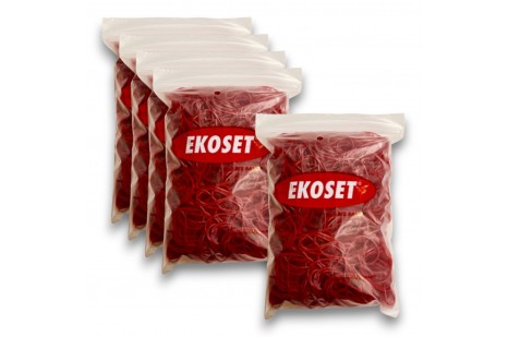 Kırmızı Para Lastiği 500 Gr 5'li Paket