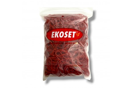 Kırmızı Para Lastiği 70mm 3000 Adet