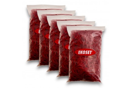 KIRMIZI Para Lastiği 70mm 5 KG