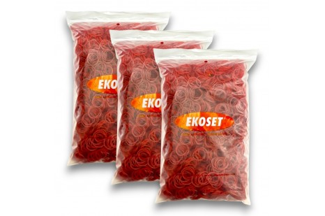 Küçük Kırmızı Paket Lastiği 40mm 3 KG