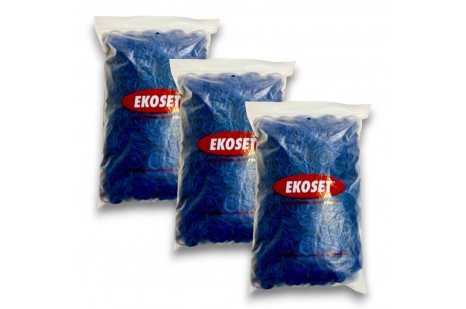 Küçük Paket Lastiği Mavi 40mm 3 KG