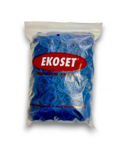 Küçük Paket Lastiği Mavi 40mm 3000 Adet