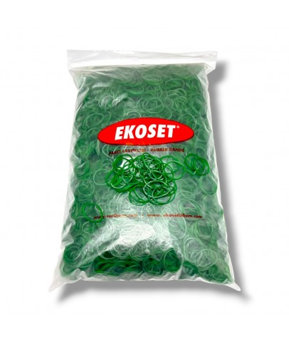 Küçük Paket Lastiği Yeşil 40mm 3 KG