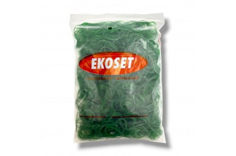 Küçük Paket Lastiği Yeşil 40mm 3000 Adet