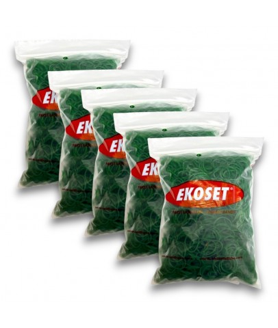 Küçük Paket Lastiği Yeşil 40mm 5 KG