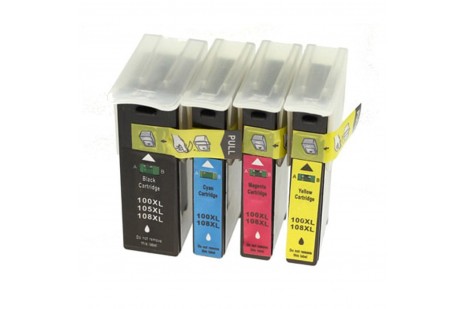 Ekoset Lexmark 100XL uyumlu Muadil Kartuş 4 RENK S305/S405/S505/S605/PRO205/705/805/905