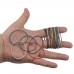 Renkli Paket Para Lastiği Karışık 6 Renk 70mm 10.000 Adet