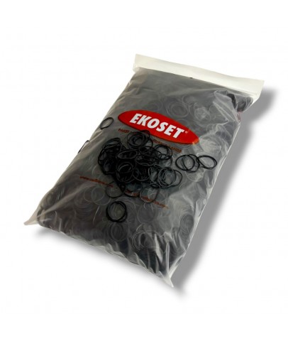 Siyah Küçük Paket Lastiği 40mm 25 KG