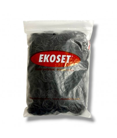 Siyah Küçük Paket Lastiği 40mm 3000 Adet