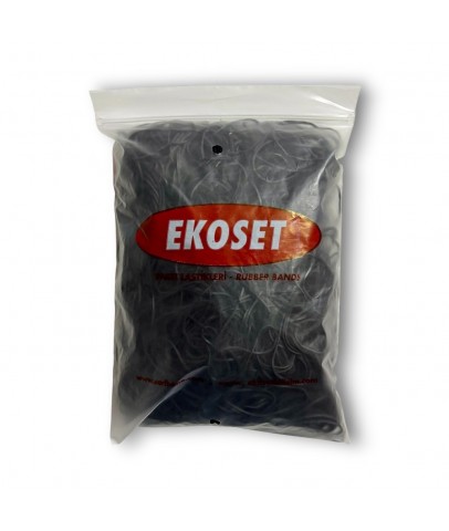 Siyah Paket Lastiği 70mm 3000 Adet