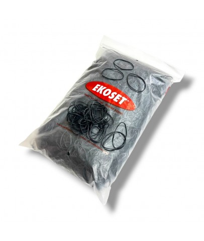 Siyah Paket Lastiği 70mm 5 KG