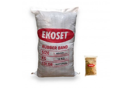 Toptan Maydonoz Lastiği Küçük Boy 40mm 12 Kg